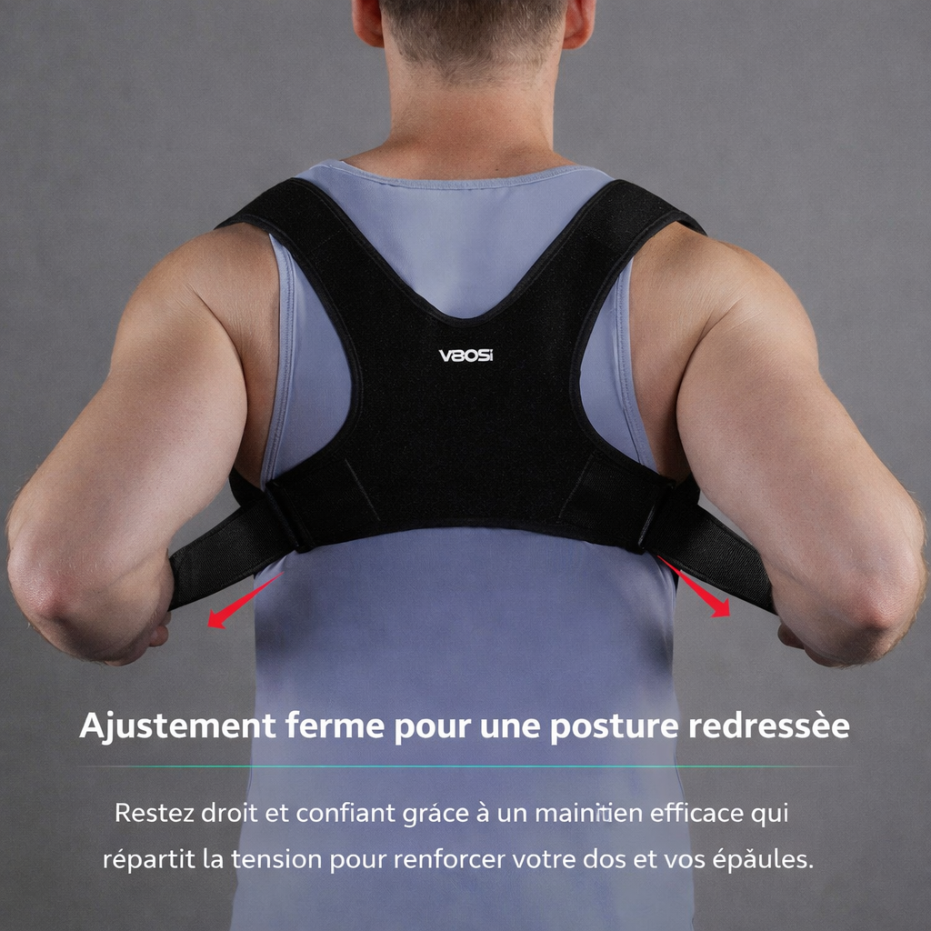 Correcteur de posture Orizon – Redresse dos réglable